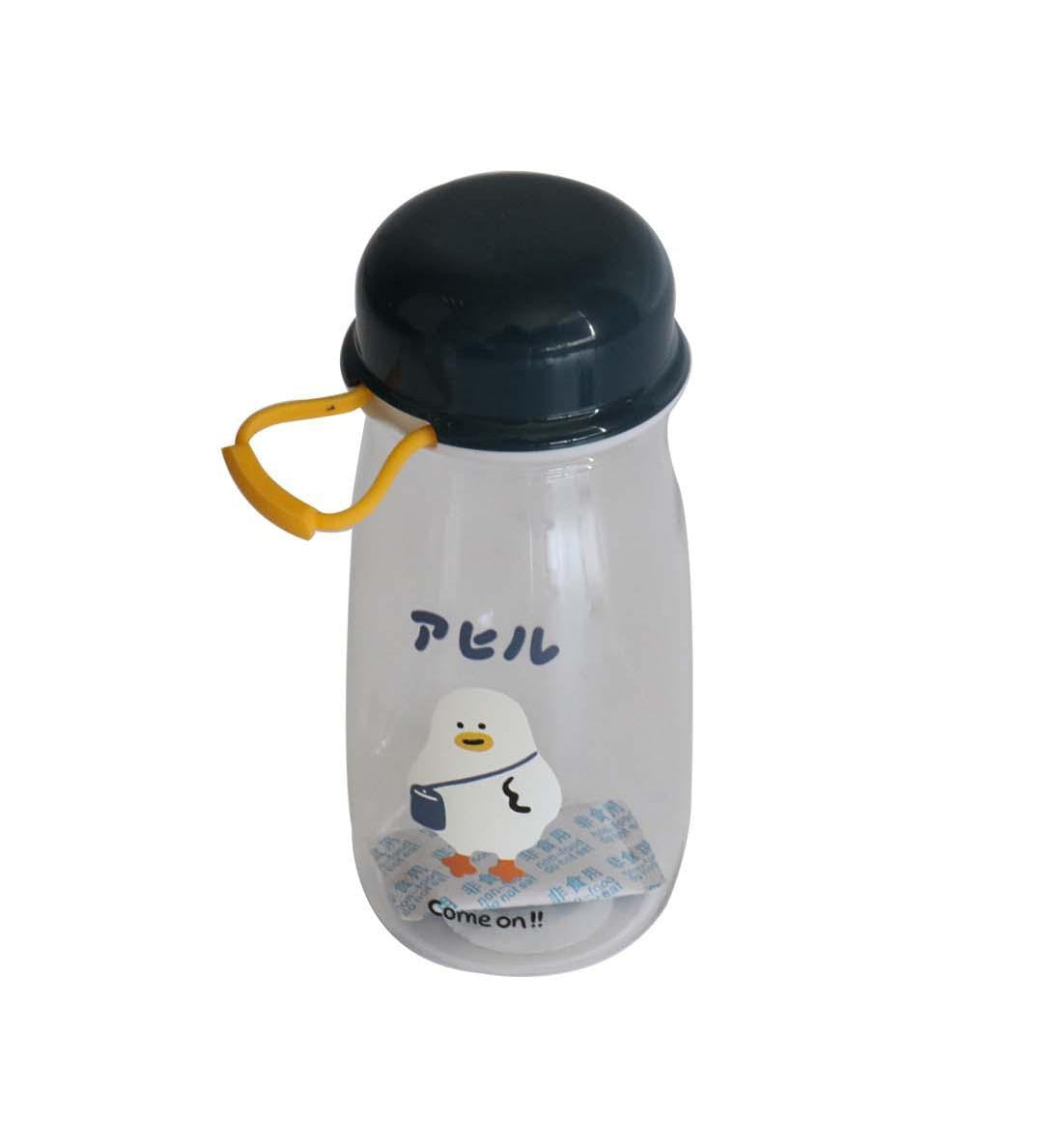 Water Bottle, Black, Plastic, 380 mL - MARKET 99