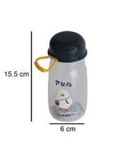 Water Bottle, Black, Plastic, 380 mL - MARKET 99