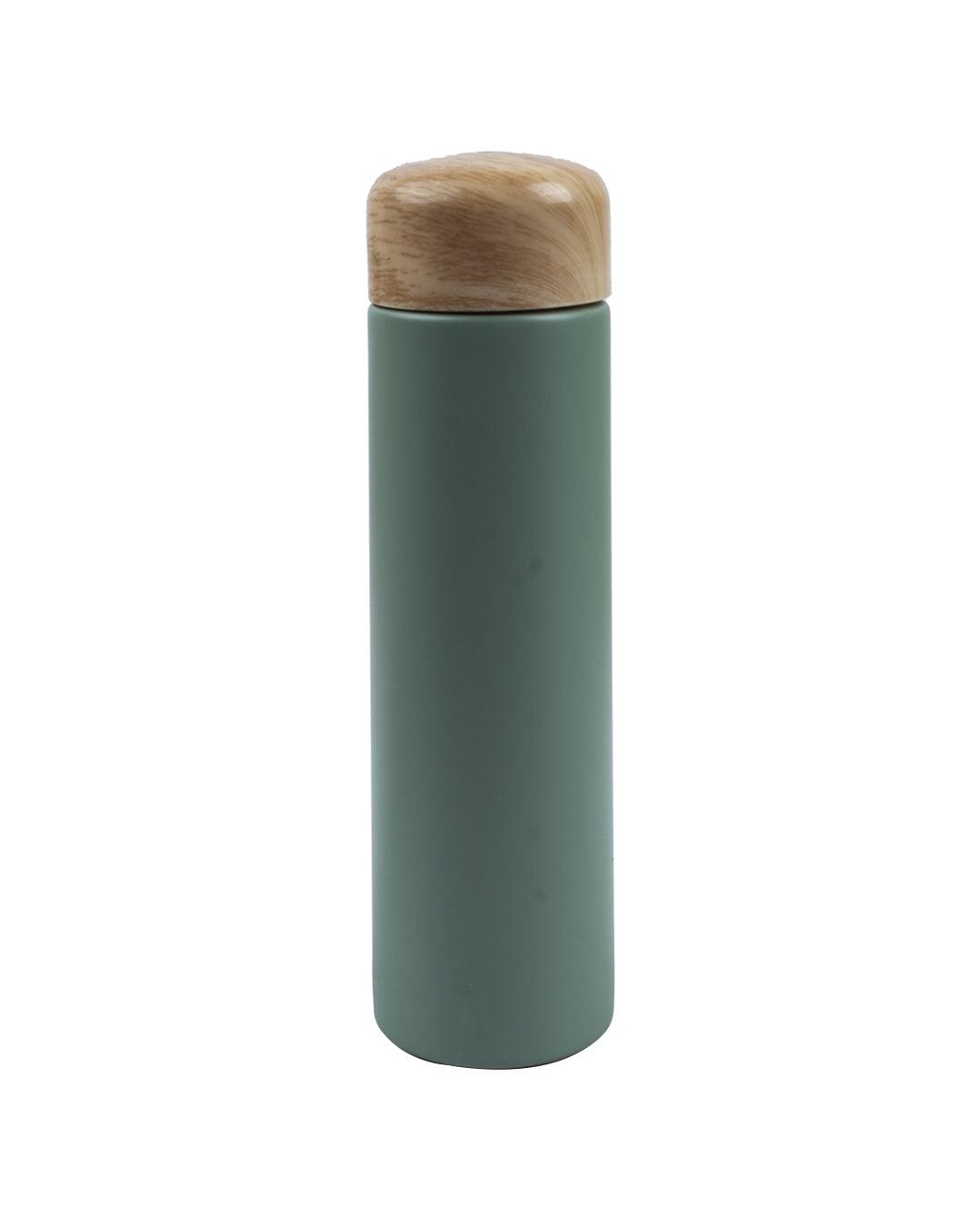Water Bottle, Temperature Retention, Mint Green, Stainless Steel, 250ML - MARKET 99