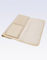 White Microfibre Dish Drying Mat With Plate Holder