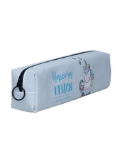 White Unicorn Cute Pencil Pouch - MARKET 99