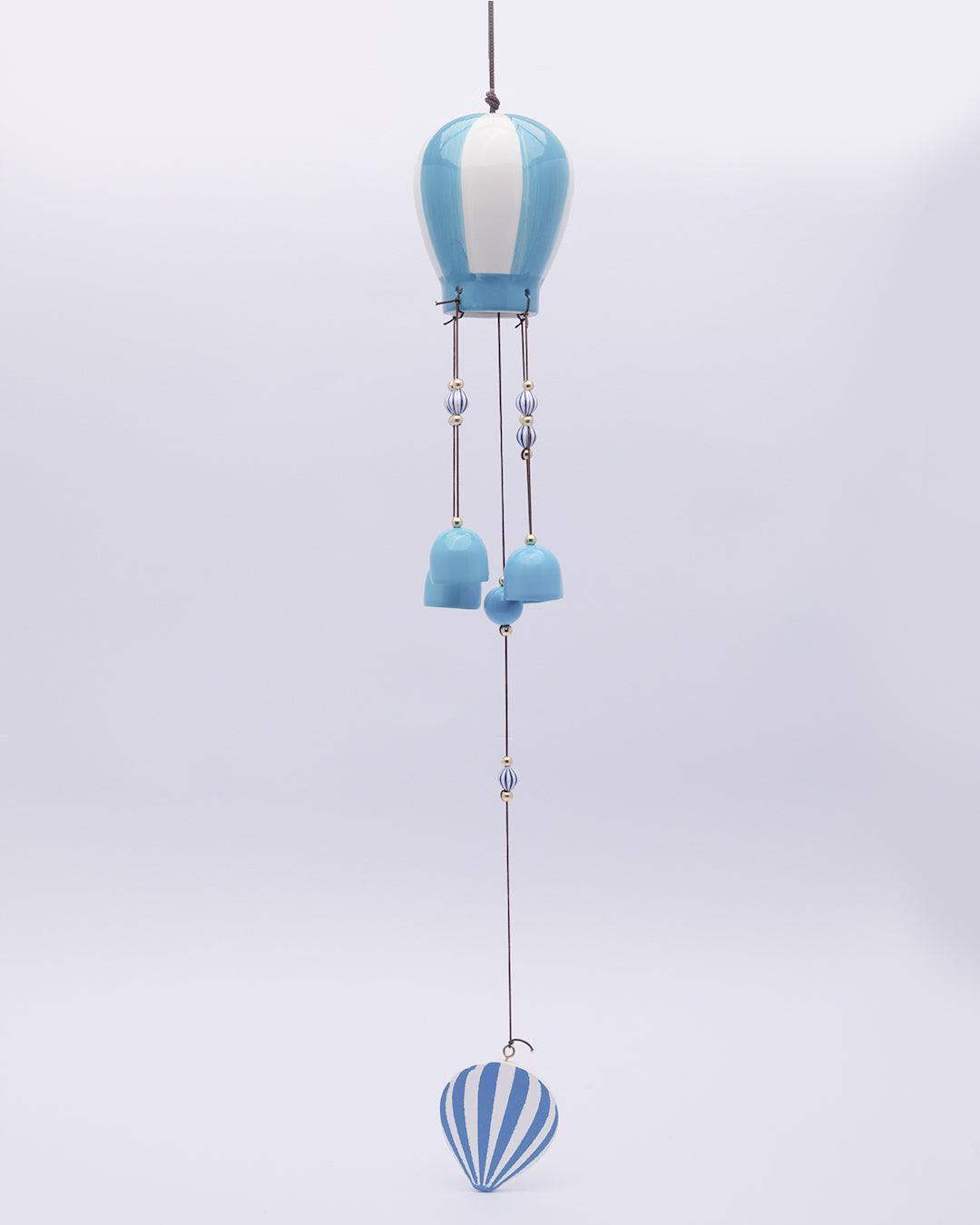 Wind Chimes, Soothing Sound, For Home & Office, Decorative Item, Blue, Iron - MARKET 99