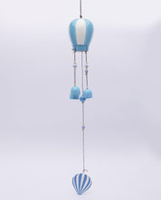 Wind Chimes, Soothing Sound, For Home & Office, Decorative Item, Blue, Iron - MARKET 99