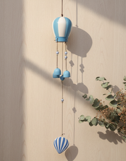 Wind Chimes, Soothing Sound, For Home & Office, Decorative Item, Blue, Iron