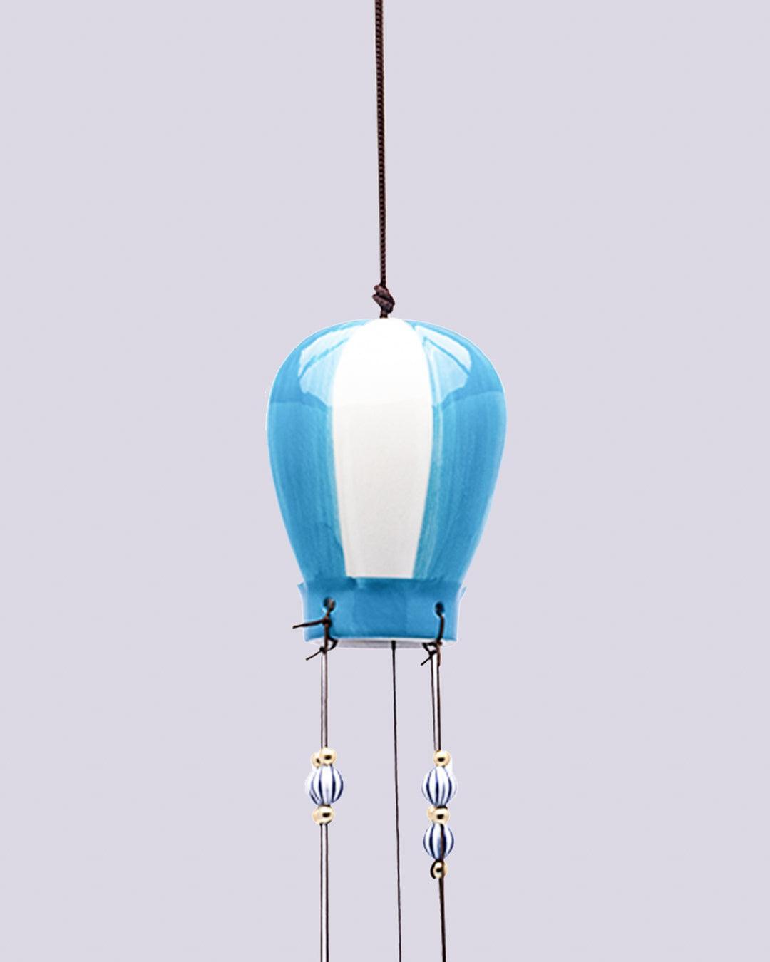 Wind Chimes, Soothing Sound, For Home & Office, Decorative Item, Blue, Iron - MARKET 99