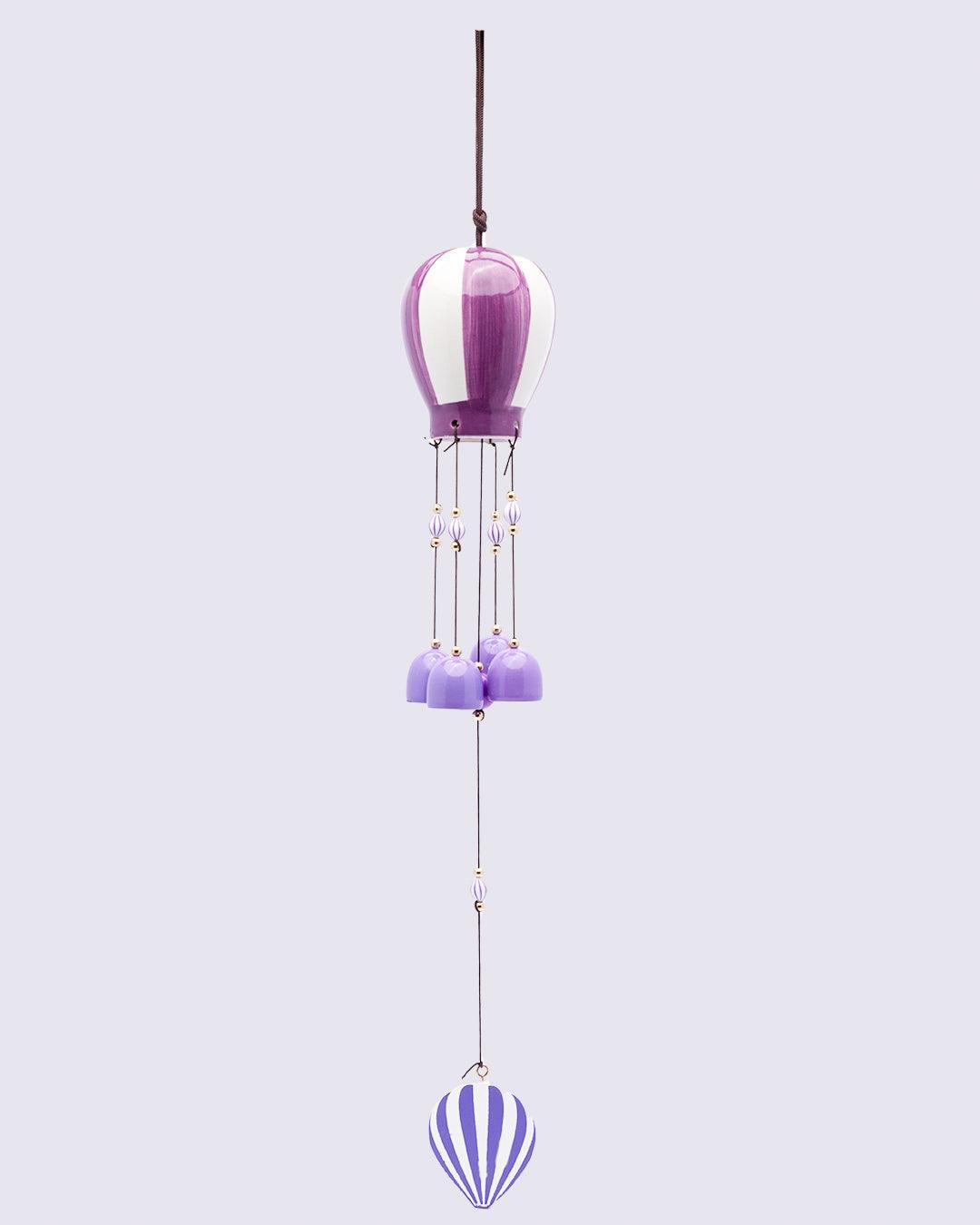 Wind Chimes, Soothing Sound, For Home & Office, Decorative Item, Purple, Iron - MARKET 99