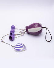 Wind Chimes, Soothing Sound, For Home & Office, Decorative Item, Purple, Iron - MARKET 99