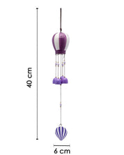 Wind Chimes, Soothing Sound, For Home & Office, Decorative Item, Purple, Iron - MARKET 99