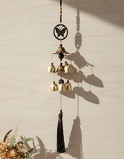 Wind Chimes, Soothing Sound, for Indoor & Outdoor Décor, Multicolour, Iron