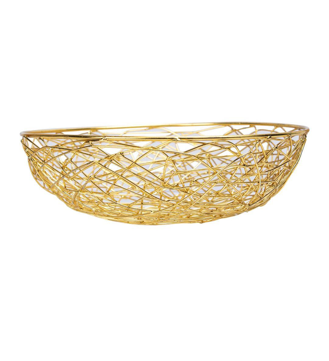 Diwali Decoration Item MESH WIRE BOWL
