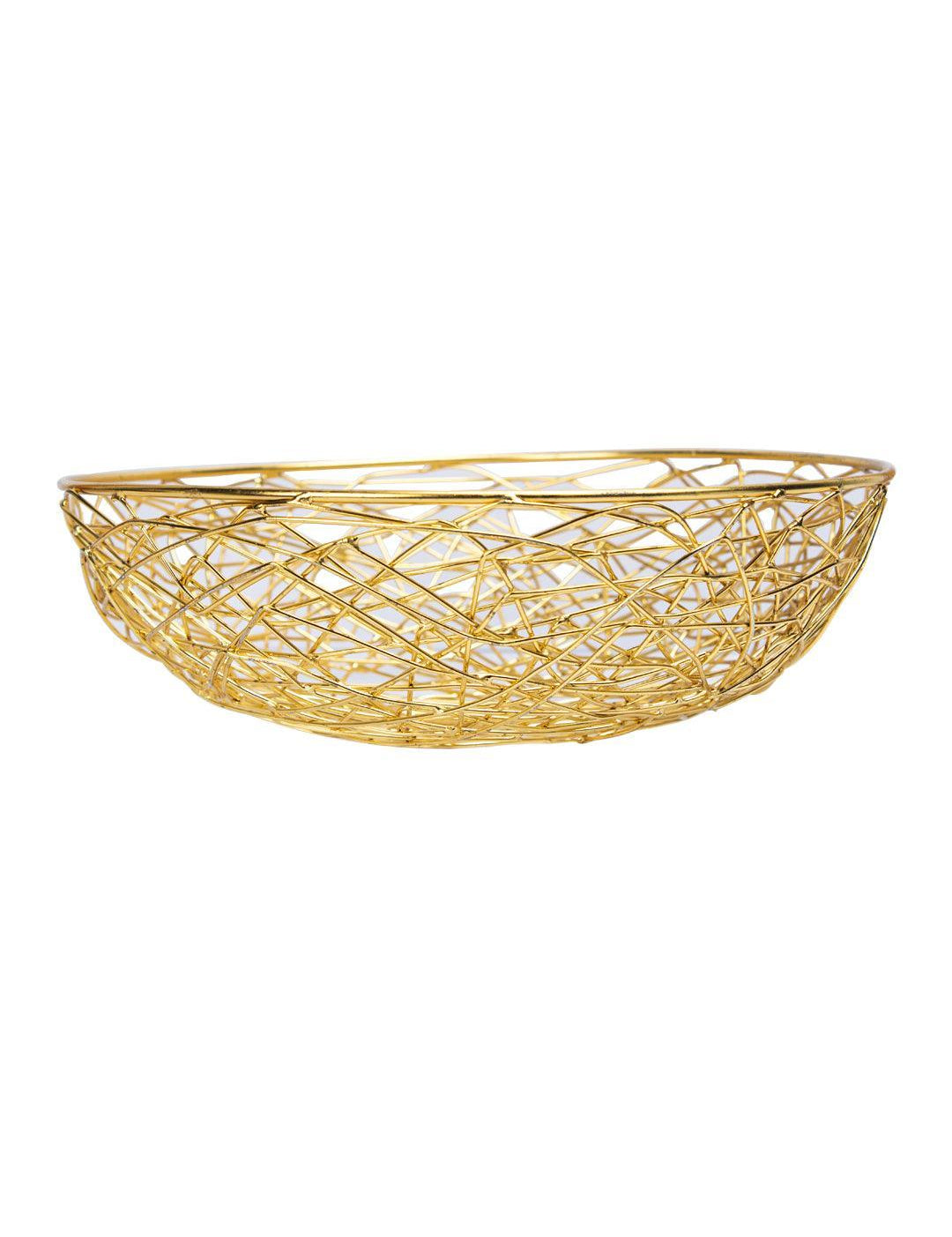 Diwali Decoration Item MESH WIRE BOWL