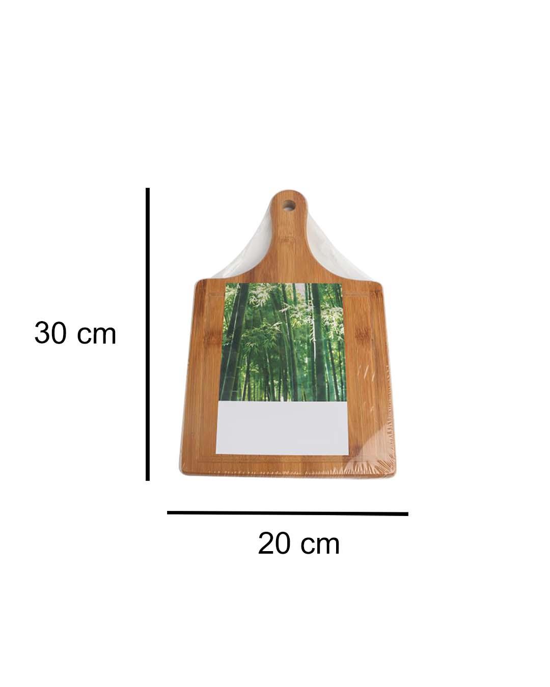 Wooden Chopping Board, Brown, Bamboo - MARKET 99