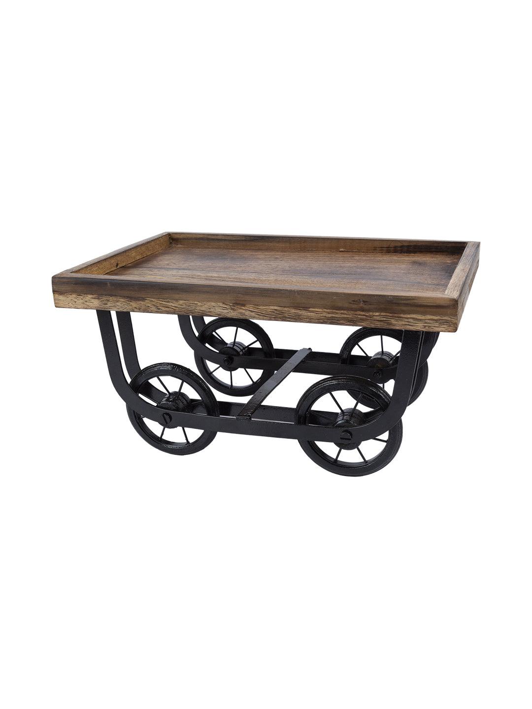 Wooden Serving Tray/Kart/Platters Thela for 'Dining Table"