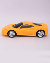 Toy Car with Remote Controller, Remote Control Car, Yellow, Plastic - MARKET99