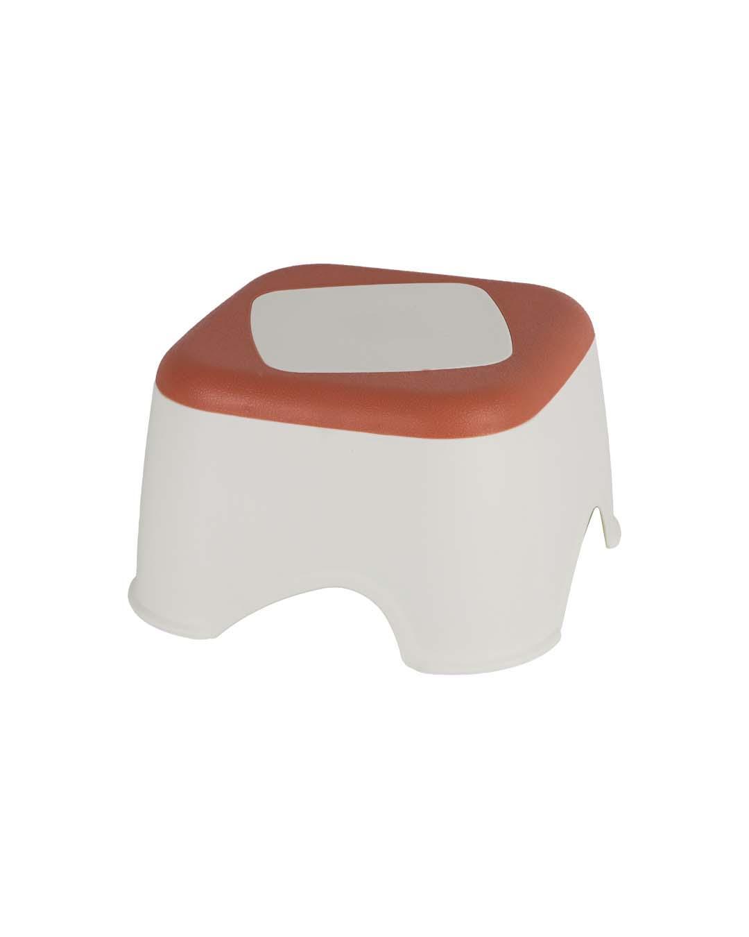 Stool, Small, Burgundy, Plastic - MARKET99
