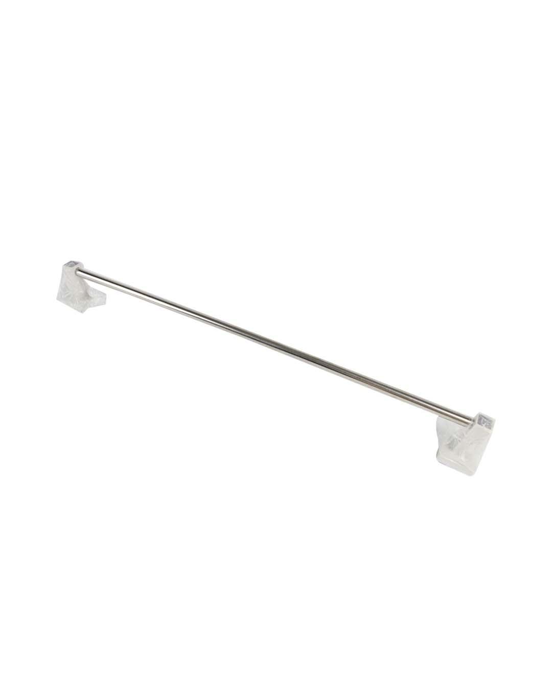 Towel Rail, Silver, Plastic - MARKET99