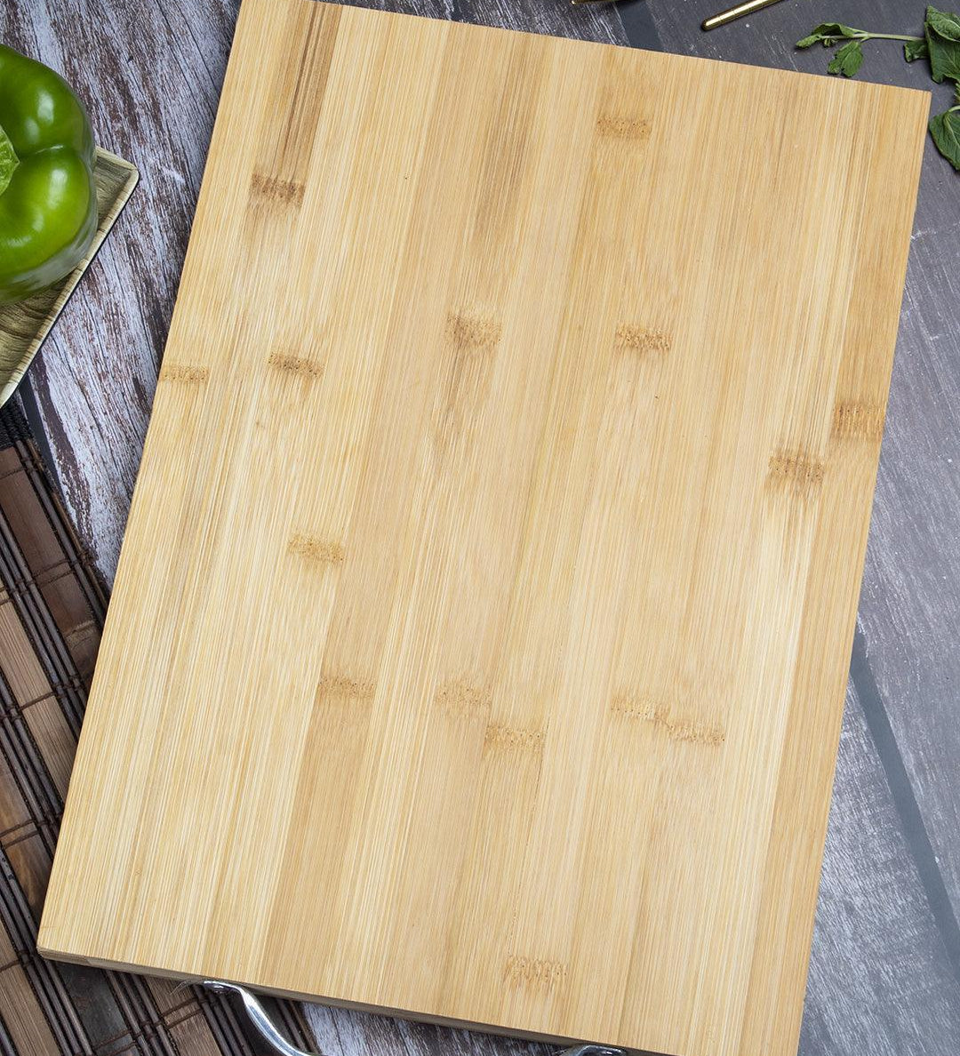 Bamboo, Chopping Board, Plain, Wooden : Finish, Multicolor