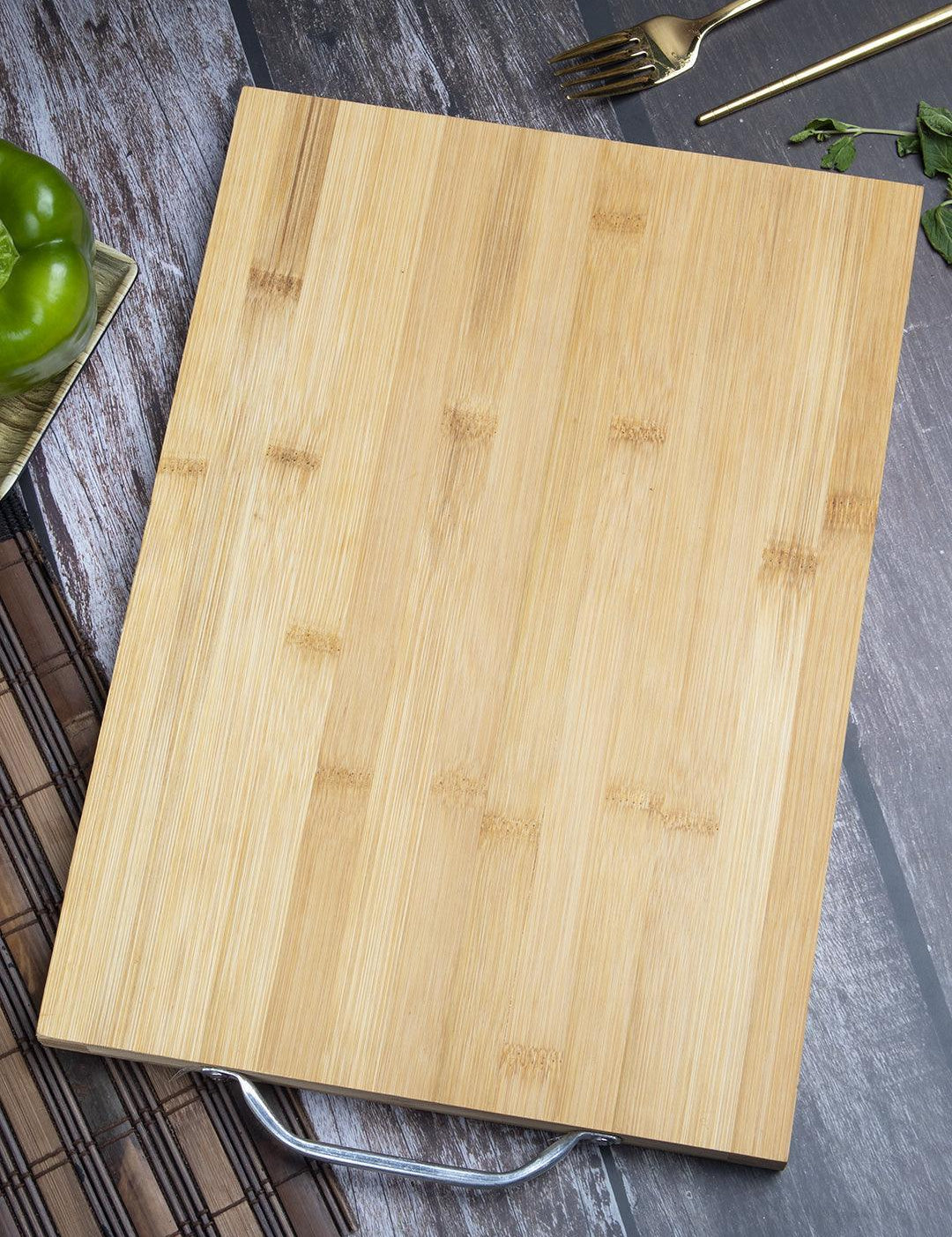 Bamboo, Chopping Board, Plain, Wooden : Finish, Multicolor
