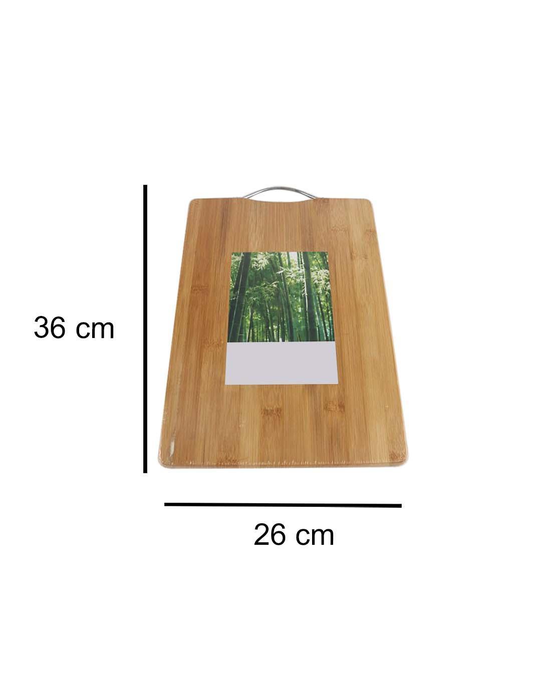 Bamboo, Chopping Board, Plain, Wooden : Finish, Multicolor