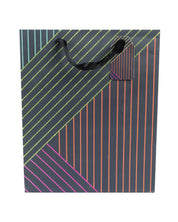 Gift Bag, Abstract Art Print, Paper Bag, Medium, Multicolor, Paper, Set of 3 - MARKET99
