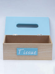 Exquisite Blue Tissue Holder Box - 3