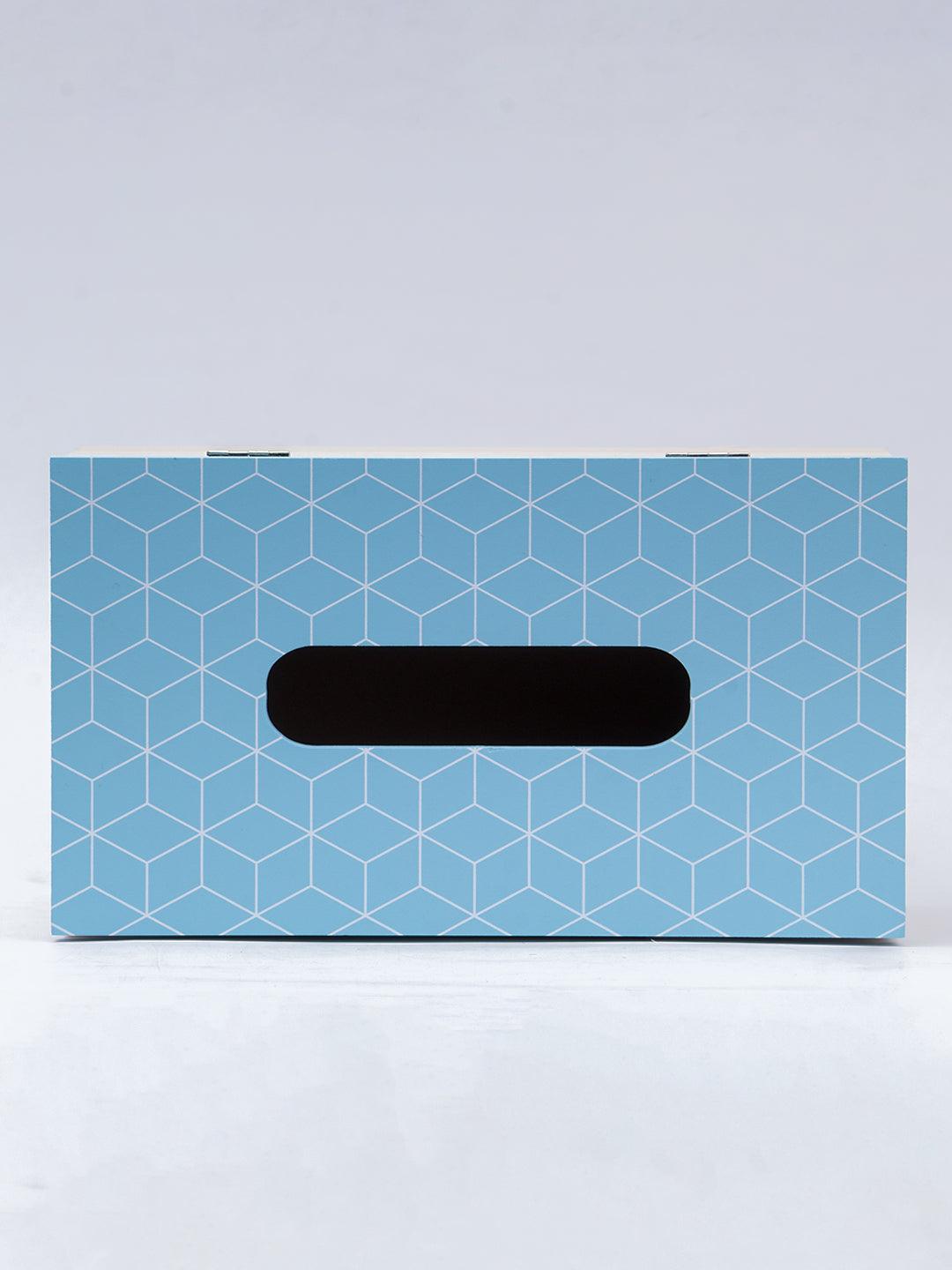 Exquisite Blue Tissue Holder Box - 5