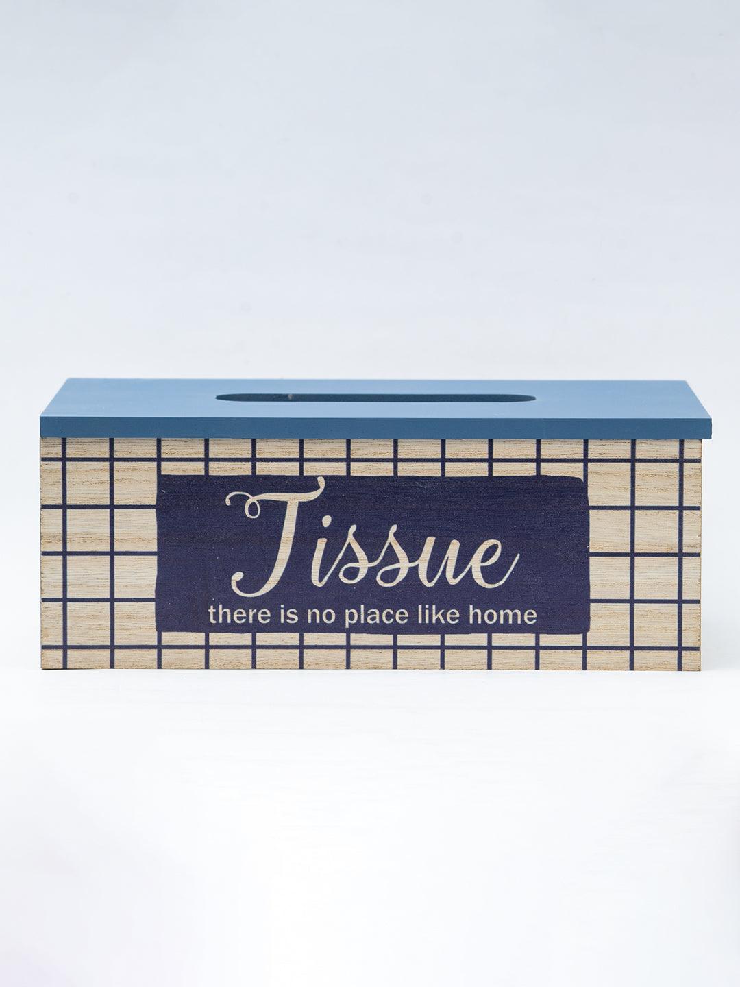 Exquisite Blue Tissue Holder Box For Home - 2