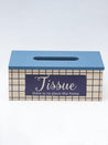Exquisite Blue Tissue Holder Box For Home - 3