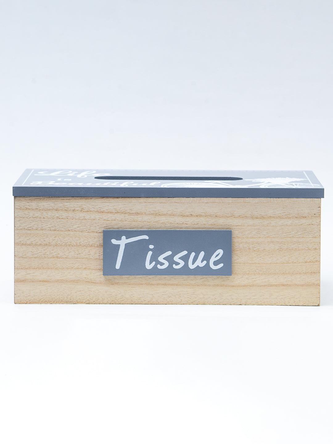 Exquisite Grey Tissue Holder Box - 2