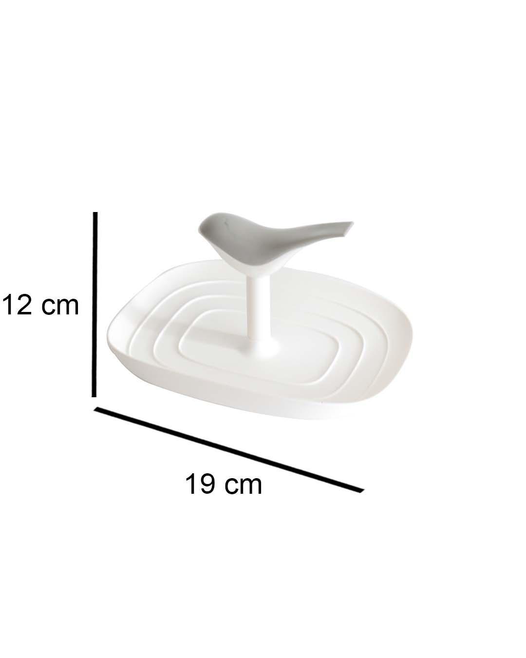Lid Holder, for Fashion Accessories, White, Plastic - MARKET99