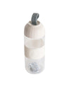 Little Princess Water Bottle with String, White, Plastic, 420 mL - MARKET 99