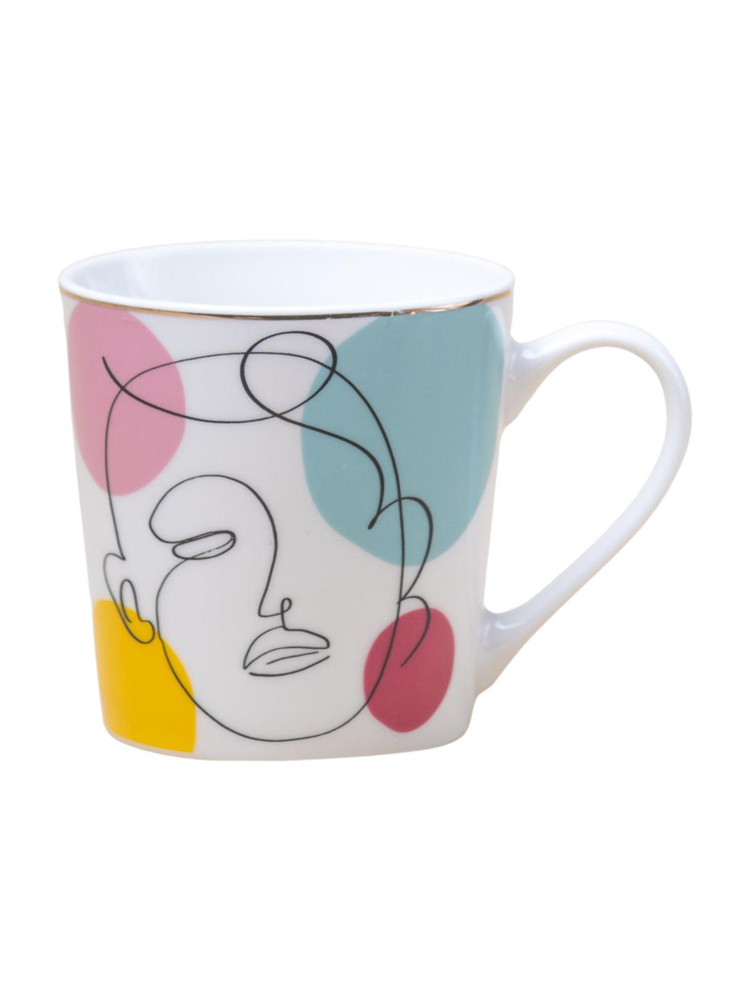 Multicolor Ceramic Coffee Mug 450 Ml - Abstract, Cups & Mugs - 2