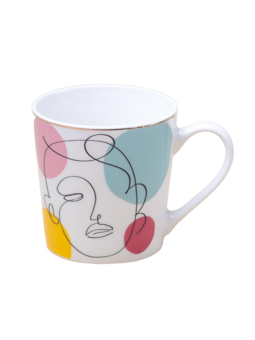 Multicolor Ceramic Coffee Mug 450 Ml - Abstract, Cups & Mugs - 3
