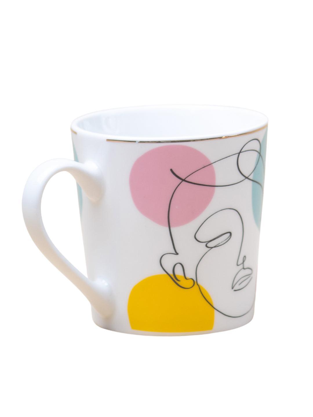 Multicolor Ceramic Coffee Mug 450 Ml - Abstract, Cups & Mugs - 4