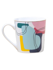 Multicolor Ceramic Coffee Mug 450 Ml - Abstract Cups & Mugs - 5