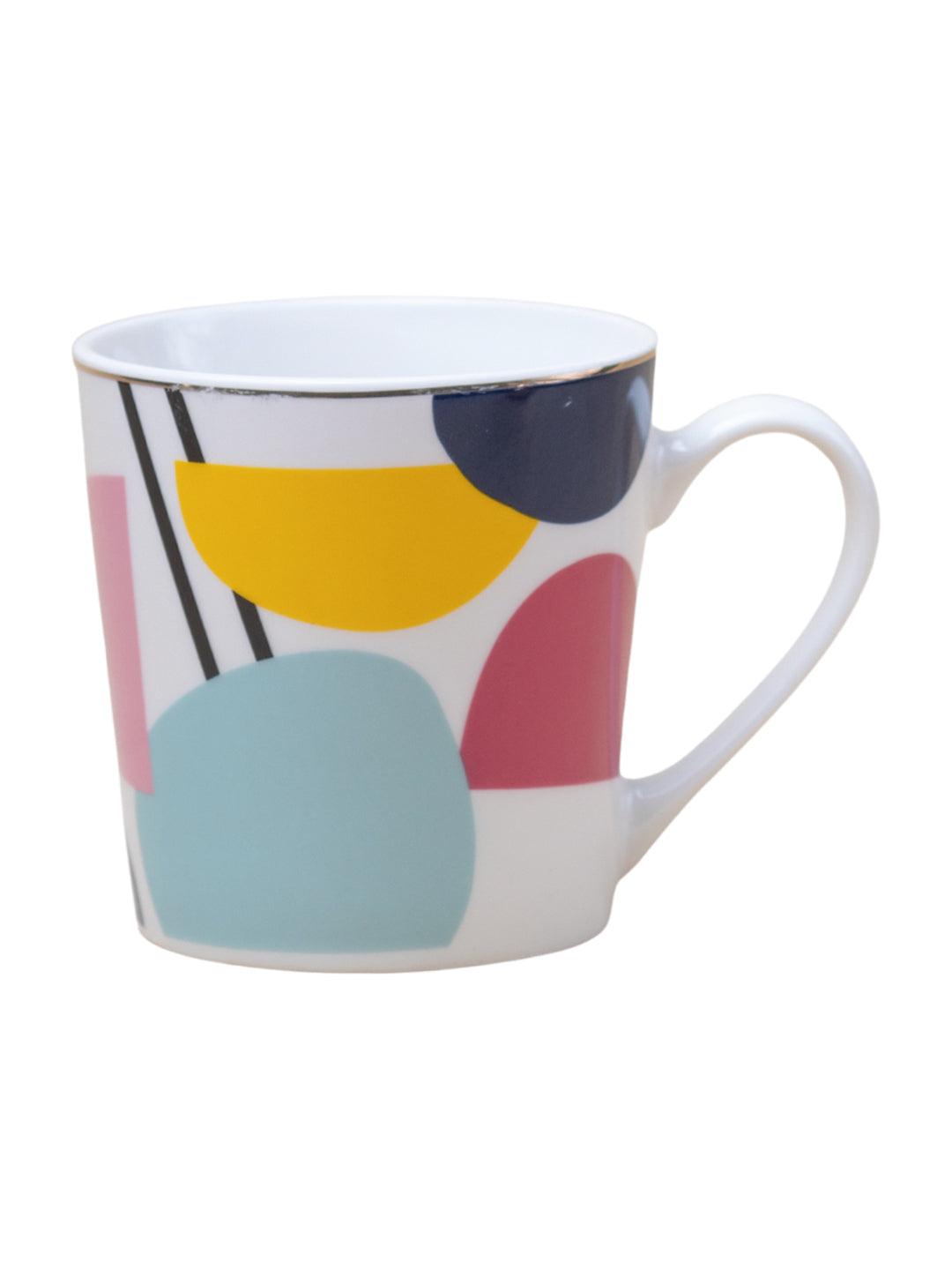 Multicolor Ceramic Coffee Mug 450 Ml - Abstract Pattern, Cups & Mugs - 2