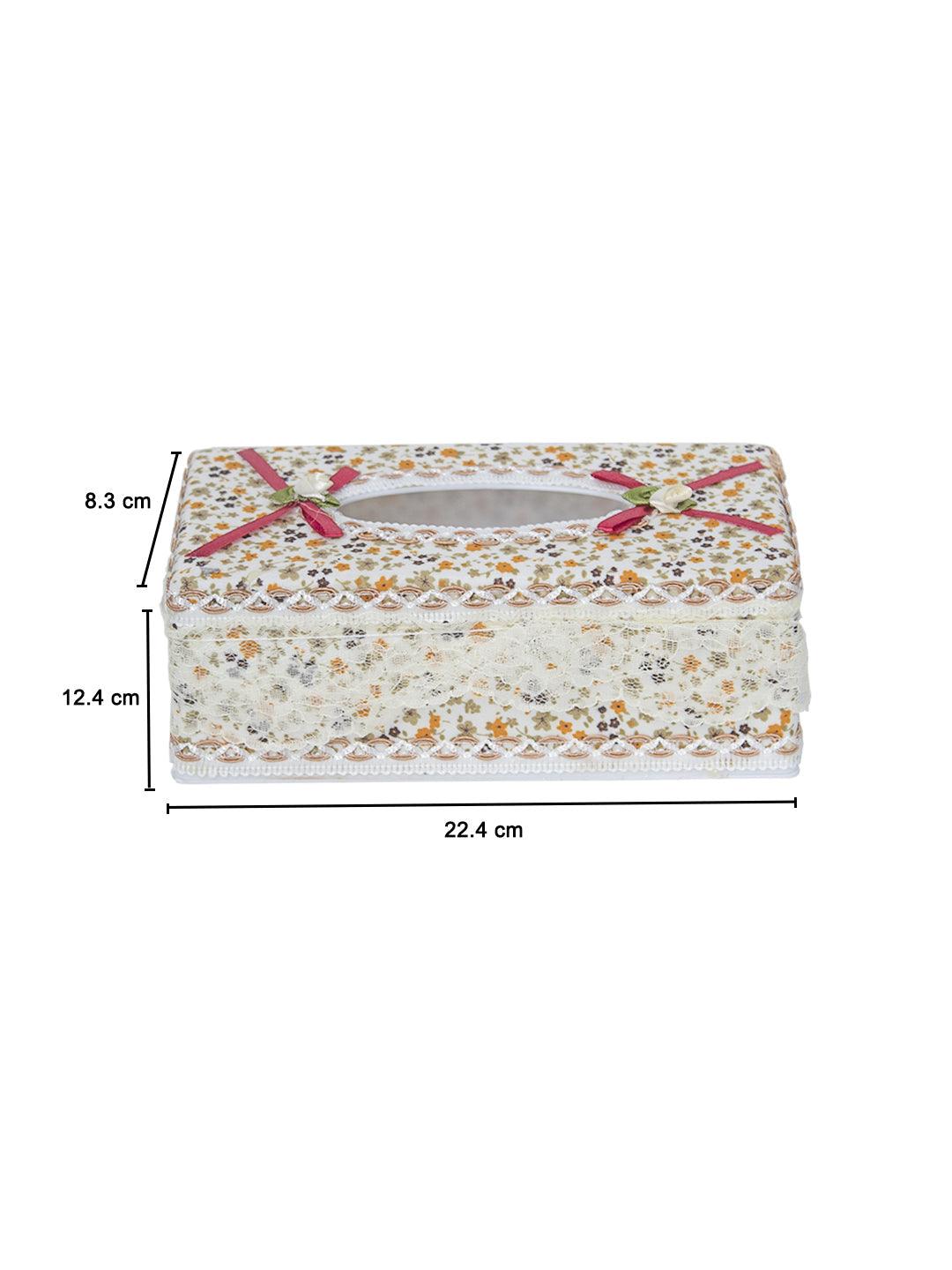 Multicolor Tissue Box - 22.4 X 12.4 X 8.3Cm - MARKET 99