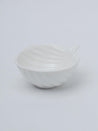 Off White Ceramic Rectangle Dish - Pack Of 3, Plain - 4