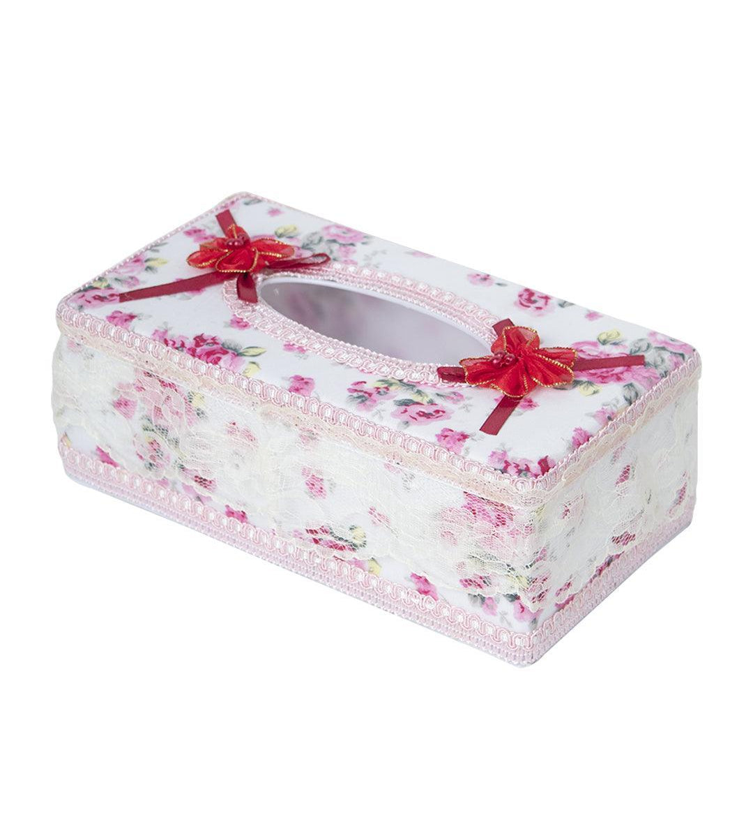 Pink Tissue Box - 22.4 X 12.4 X 8.3Cm - MARKET 99