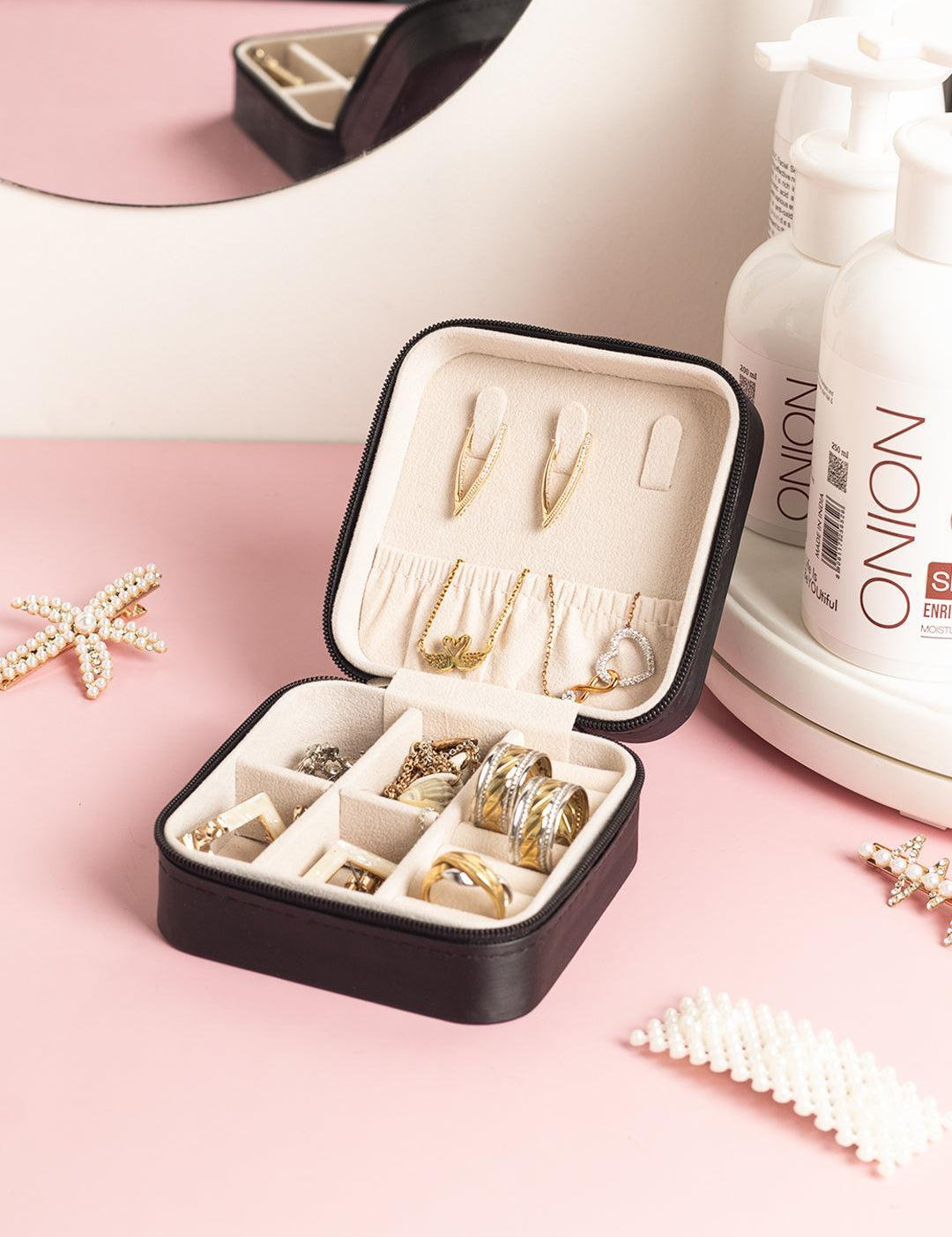Premium Black Jewellery Box