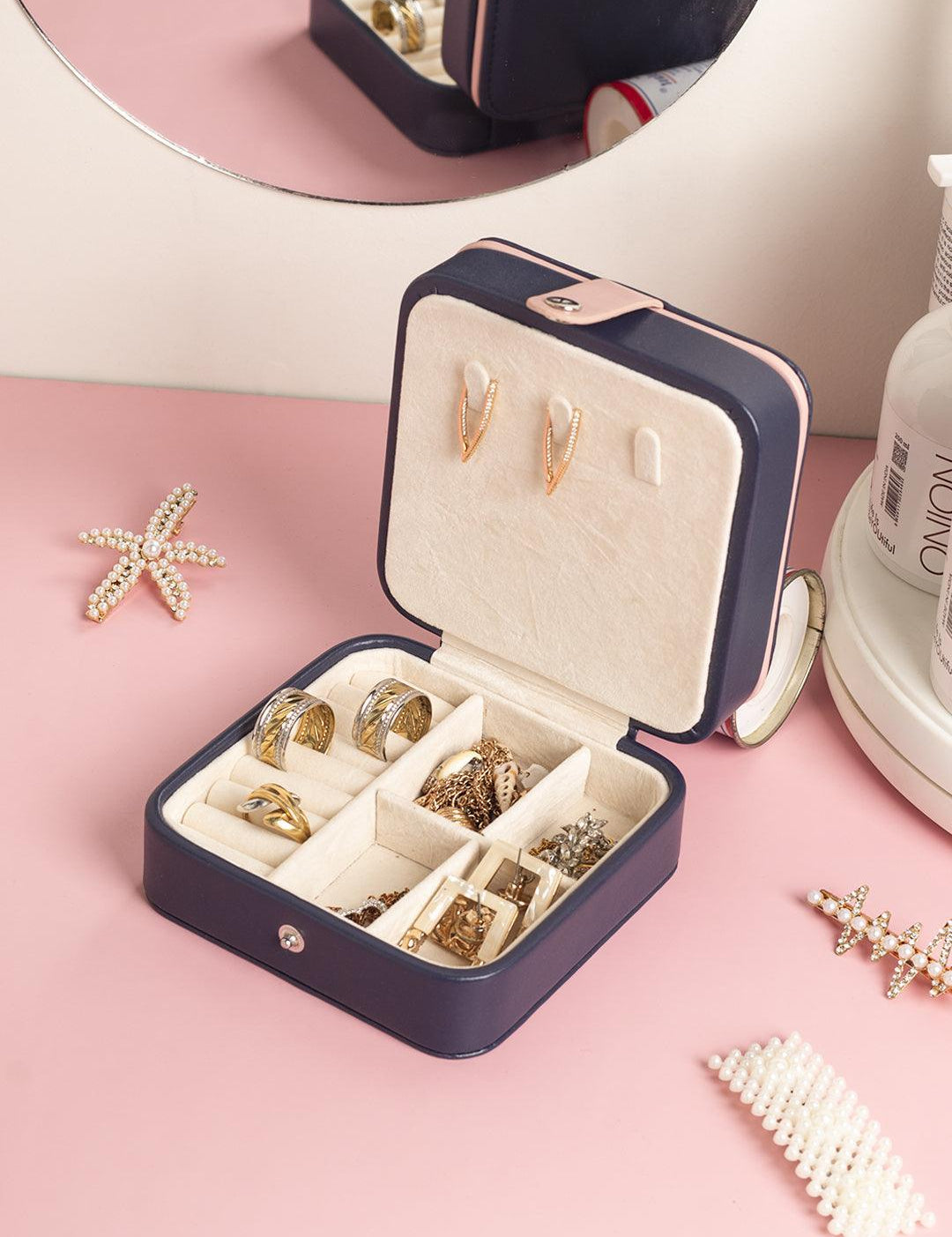 Premium Blue Jewellery Box