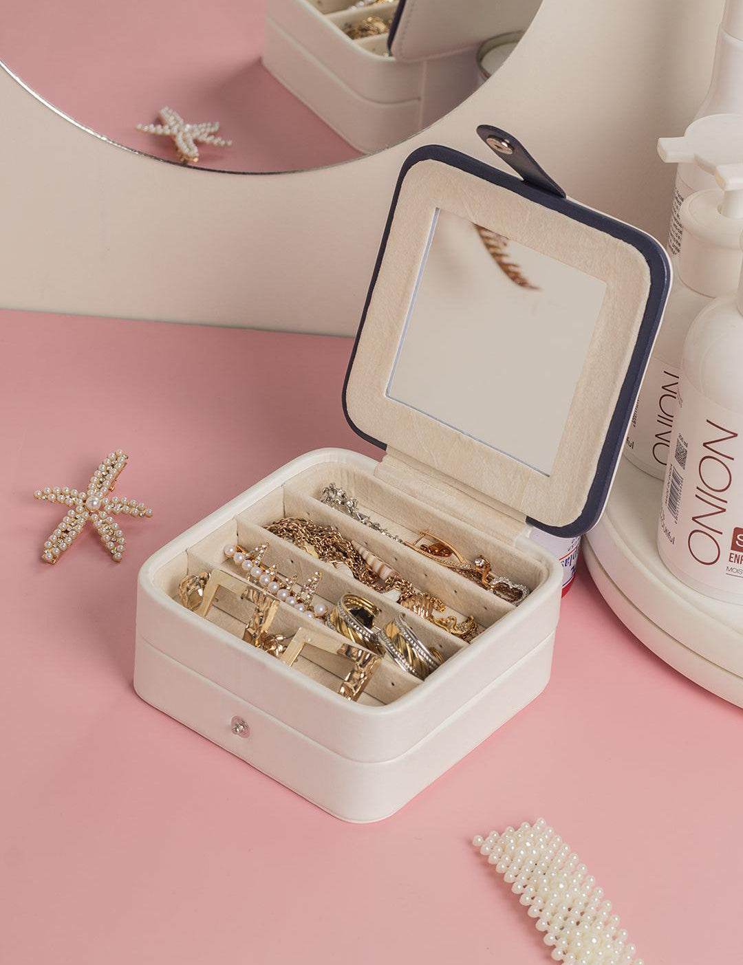Premium White Jewellery Box