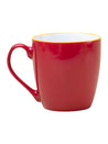 Red Ceramic Coffee Mug - 400mL "Oremium Coffee For A Beautiful Morning" - 5
