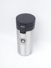 Silver Travel Mug With Lid - 350mL - MARKET 99