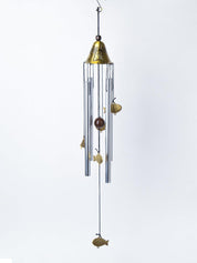 Unique Copper Decorative Wind Chime For Home - 7 X 7 X 53.5 Cm - 2
