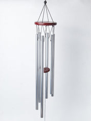 Unique Silver Decorative Wind Chime For Home - 10 X 10 X 76 Cm - 3