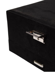 Velvet Black Jewelry Storage Organizer