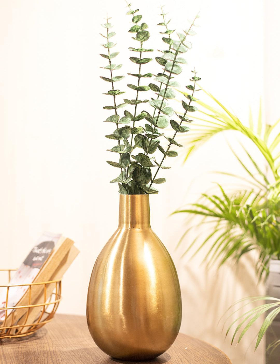 Gold Pear Flower Vase  - 1