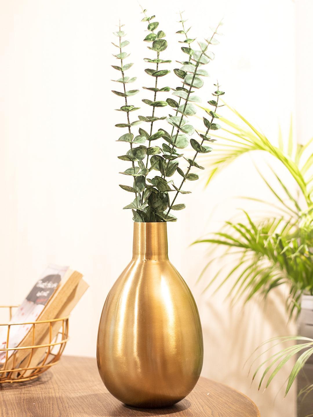 Gold Pear Flower Vase  - 1