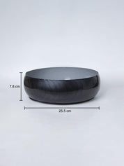 Grey Decorative Bowl (Grey Enamel) - 5